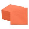100 Pcs 2-Ply Orange Napkin Disposable Cocktail Napkins Beverage Napkins Dessert Napkins 5 x 5 In Disposable Napkins for Dinner Wedding Birthday Party Bridal Anniversary Reception Event (orange)