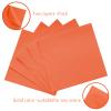 100 Pcs 2-Ply Orange Napkin Disposable Cocktail Napkins Beverage Napkins Dessert Napkins 5 x 5 In Disposable Napkins for Dinner Wedding Birthday Party Bridal Anniversary Reception Event (orange) view 3