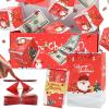 Surprise Gift Box Explosion for Money, Pop Up Money Gift Box for Cash Gift, Merry Christmas Surprise Gift Boxes, Unique Bouncing Envelope Gift Box for Christmas Birthday Anniversary Valentine (Red 6 Boxes) view 1