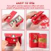 Surprise Gift Box Explosion for Money, Pop Up Money Gift Box for Cash Gift, Merry Christmas Surprise Gift Boxes, Unique Bouncing Envelope Gift Box for Christmas Birthday Anniversary Valentine (Red 21 Boxes) view 4