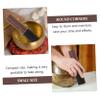 BIUDECO Tibetan Song Bowl Striker Round Edges Heart Prayer Bowl Mallet for Meditation view 4