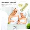 Gogogmee 5pcs Cup Toothpaste Squeezer Creative Manual Roller for Facial Cleanser Cosmetics Multi-Function Bathroom Organizer Easy to Use view 2