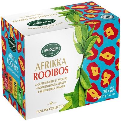 Nordqvist Afrikka Rooibos Tea 1 Box of 35g 1.23oz SPSP pack (SOPOSOPO)