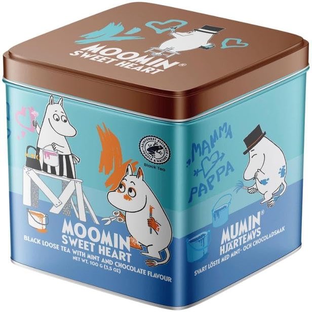 Nordqvist Moomin Sweetheart RFA Black Tea 10 Boxes of 100g 35oz SPSP pack (SOPOSOPO)
