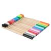 ORFOFE 4pcs Biodegradable Bamboo Toothbrush for Travel Adults Extra Soft Bristles Portable Toothbrushes view 4