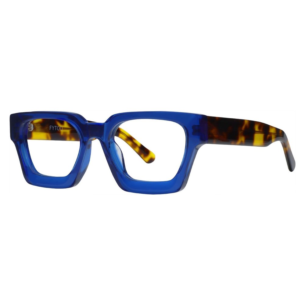 FYTOO Reading Glasses for Women Men - Fashional Blue Light Blocking Reading Glasses Anti Glare/Eyestrain Computer Eyeglasses Readers, 2.25x