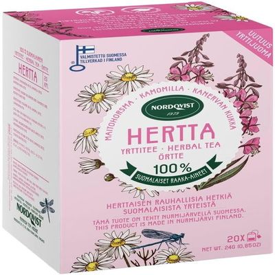 Nordqvist Hertta Herbal Tea 10 Boxes of 44g 16oz SPSP pack (SOPOSOPO)