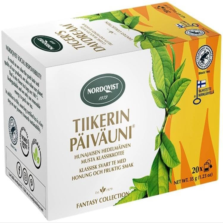 Nordqvist Tiikerin Pivuni Tea 10 Boxes of 35g 12oz SPSP pack (SOPOSOPO)
