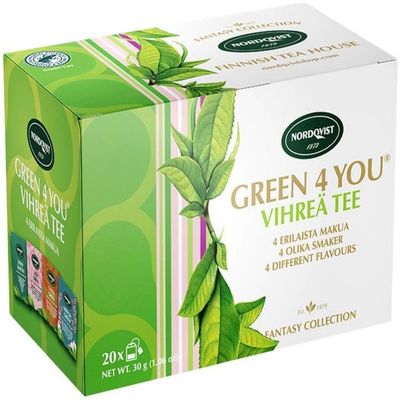 Nordqvist Green 4You Tea 1 Box of 30g 1.1oz SPSP pack (SOPOSOPO)