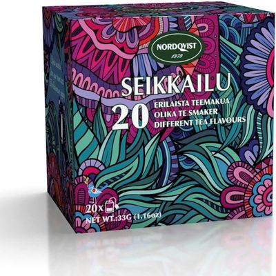 Nordqvist Seikkailu Bag Assortment Pack Tea 1 Box of 33g 1.2oz SPSP pack (SOPOSOPO)