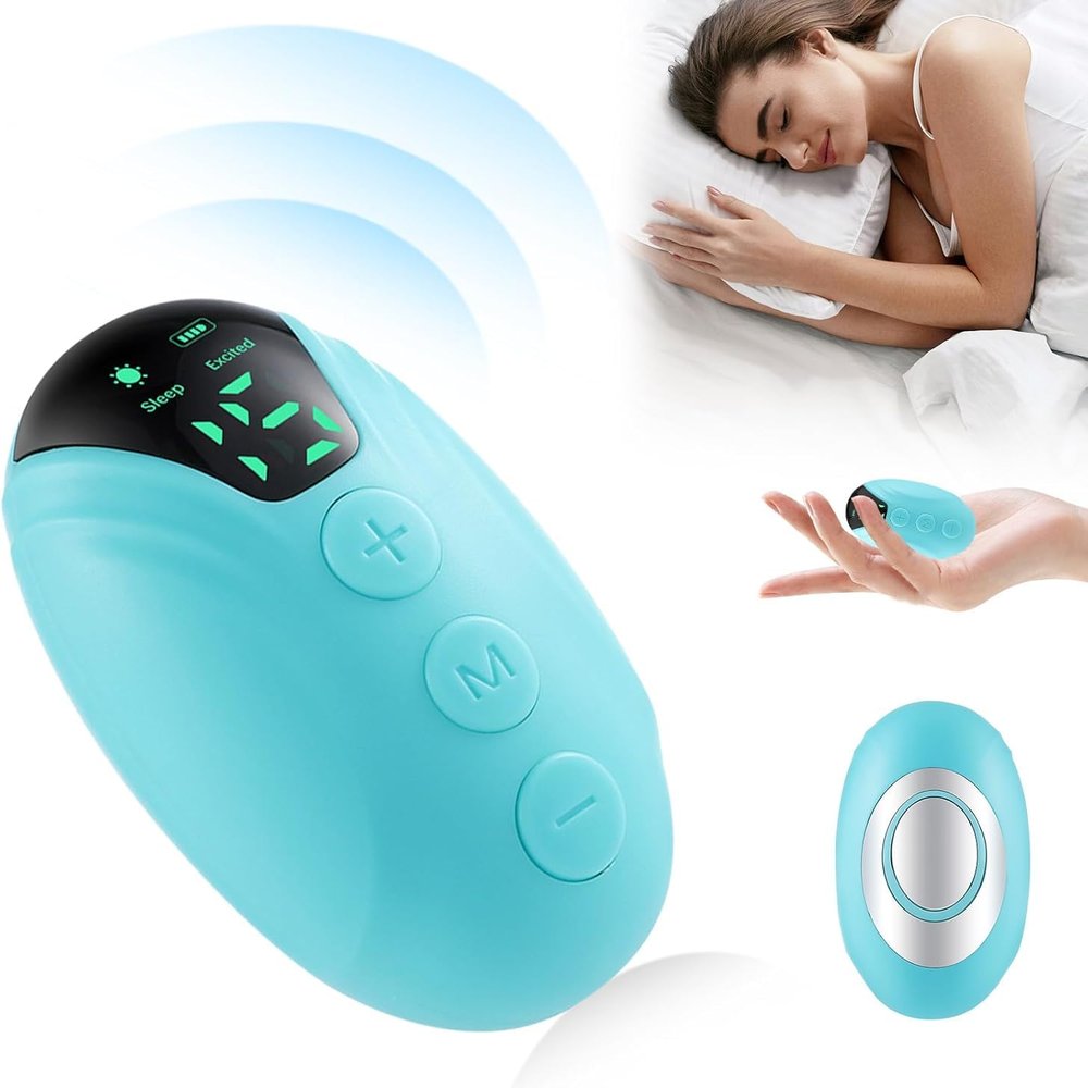 Neurocontrol Dispositivo para Ansiedad, Hand Held Sleep Aid Device, Dormidreams Aparato para Dormir, Neurocontrol Sleep Aid Device, Handheld Neuro Controller for Anxiety, for Focus Attention (green)