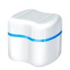 Denture Container Case | Leak Proof Denture Cleaner Case for Travel | Portable Bath Case for Retainers, Night Guards, and Nipples | Cleaning Box for -the-Go Oral Care view 1
