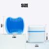 Denture Container Case | Leak Proof Denture Cleaner Case for Travel | Portable Bath Case for Retainers, Night Guards, and Nipples | Cleaning Box for -the-Go Oral Care view 2