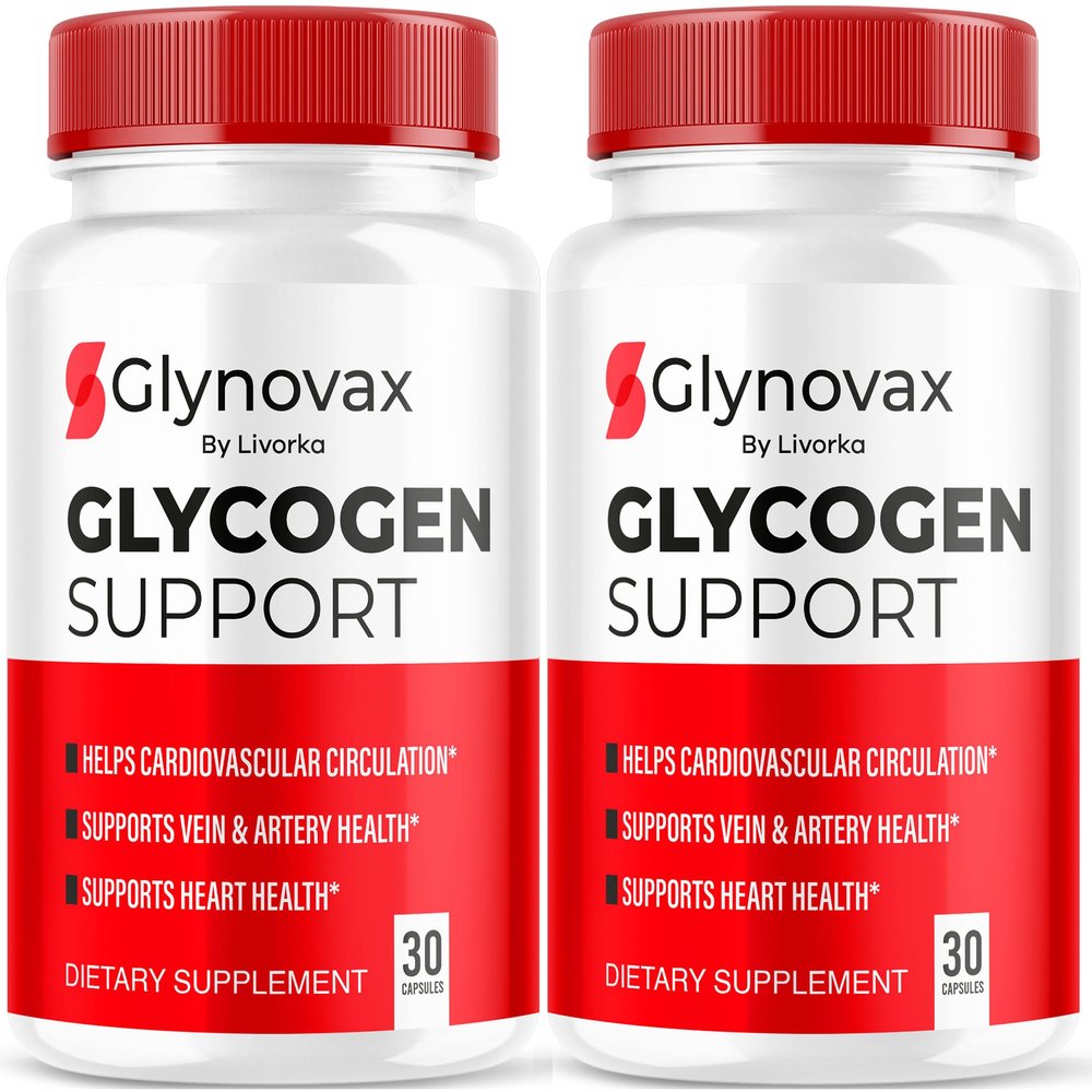 (2 Pack) Glynovax Pills, Glynovax All-Natural SupportPills, Glynovax Official Advanced Formula, Glynovax for Optimal Health, Glynovax Support Pills Reviews, 60 Capsules for 2 Months