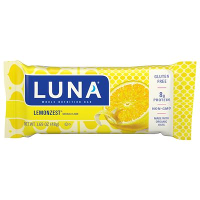 Lun.a Bar Lemon Zest 1.7 oz (Pack of 15)