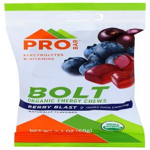 Proba.r Organic Berry Blast Energy Chew 2.1 oz (Pack of 12)