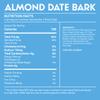 Joydays Dark Chocolate Date Bark, 2 Flavor Pack (Peanut & Almond), Dates, Sea Salt, Roasted Peanuts or Almonds, Gluten Free, Vegan, Healthier Snacks for Adults & Kids, No Added Sugar, 3.88 oz Bags view 2