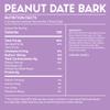 Joydays Dark Chocolate Date Bark, 2 Flavor Pack (Peanut & Almond), Dates, Sea Salt, Roasted Peanuts or Almonds, Gluten Free, Vegan, Healthier Snacks for Adults & Kids, No Added Sugar, 3.88 oz Bags view 3
