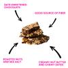 Joydays Dark Chocolate Date Bark, 2 Flavor Pack (Peanut & Almond), Dates, Sea Salt, Roasted Peanuts or Almonds, Gluten Free, Vegan, Healthier Snacks for Adults & Kids, No Added Sugar, 3.88 oz Bags view 4