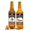 Syruvia Chocolate Chip Cookie Dough & Pumpkin Pie Syrup - 25.4 fl oz. Premium Coffee Flavoring Syrup. Kosher, and Gluten-Free. Ideal for Enhancing Drinks, Sodas, Shakes, Desserts, and More. view 1