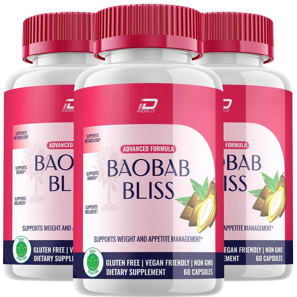 Baobab Bliss Keto Capsules  BaobabBliss Advanced Formula, Boabab Bliss Keto Pills All-Natural Maximum Strength, 800MG Dietary Supplement, Baobab Blis Reviews (3 Pack - 180 Capsules)