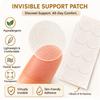 Super Softener Gold Plated Transparent, Stretchable, Adjustable, Lightweighted Ear Chain For Heavy Earrings Comfortable Ear Support For Women & Girls (2 Pair) With Invisible Ear Lobe Support view 3