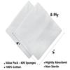 2/Pack Syrgical Gauze Sponges 8-Ply 4" x 4" Non-Sterile 400/Pcs Cotton Sponges Non-Woven, Nonstick, Hightly Absorbent, Value Pack view 4