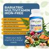 Bariatric Multivitamin Iron-Free One Capsule Per Day and CoQ10 100mg Supplement for Brain Health and Energy Management for Women and Men view 3