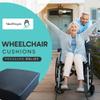 Medtropix Wheelchair Cushions for Elderly, Comfortable Thick Memory Foam Wheelchair Cushion, Chair Cushion for Seniors - Pressure Relief, Water Resistant Washable Removable Cover view 4