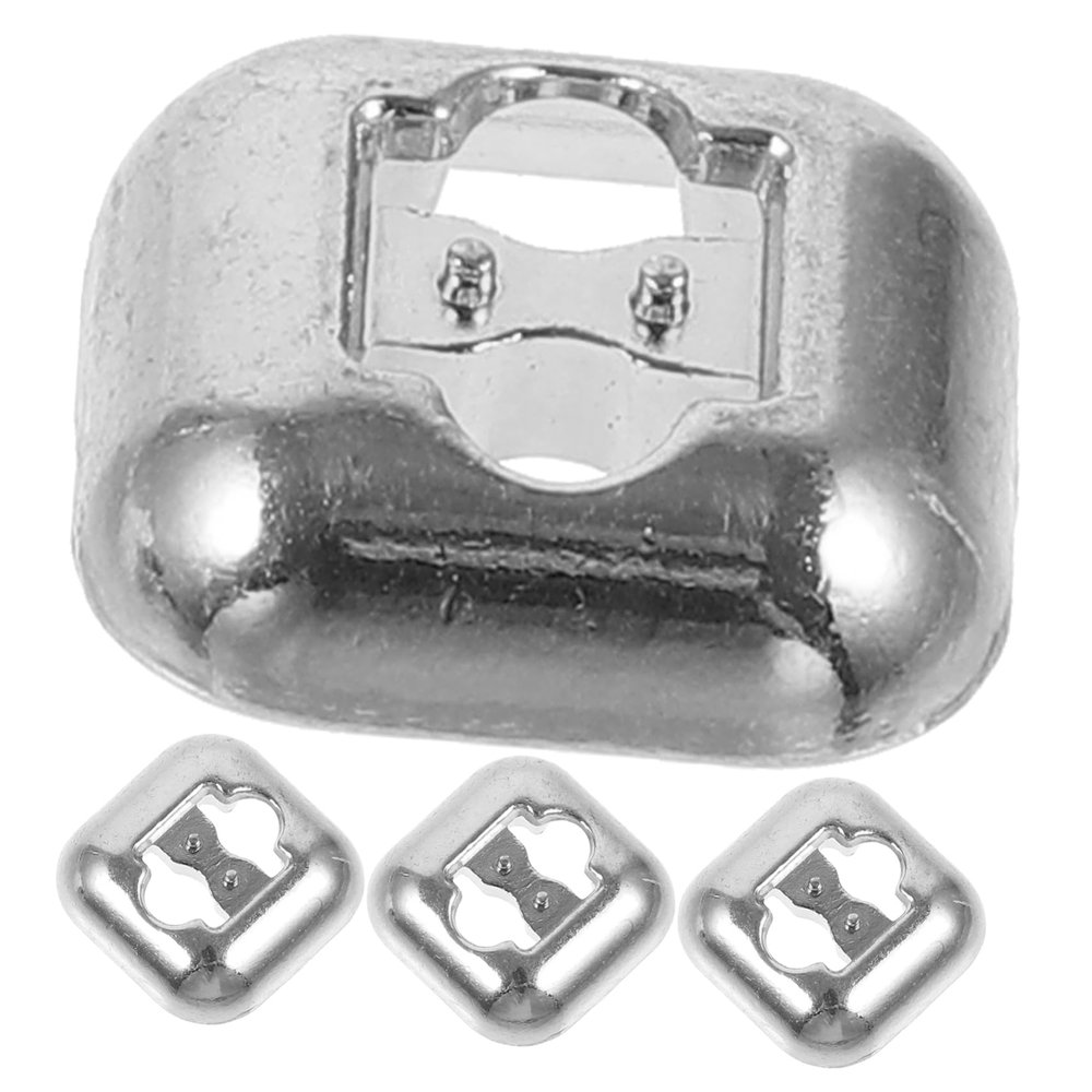 GLSTOY 4pcs Shoe Lace Clips Locking Clips Laces Shoelace Tips for Adults Boys and Girls Shoelace Fasteners