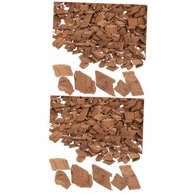 KICHOUSE 2packs Medium Toast French Oak Chips for Wine Brewing Flavor for Home Brewing Wine Making for Home Restaurant and Bar Use