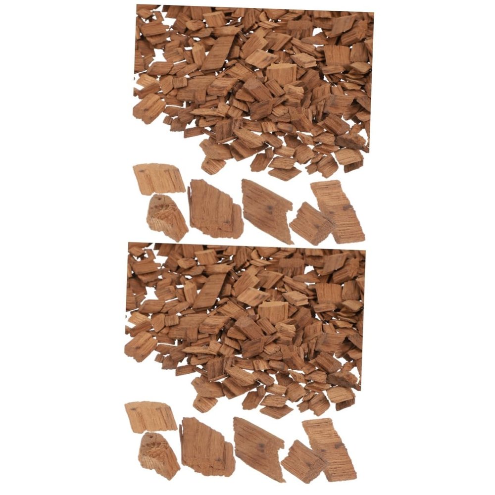 KICHOUSE 2packs Medium Toast French Oak Chips for Wine Brewing Flavor for Home Brewing Wine Making for Home Restaurant and Bar Use