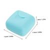 BCOATH 2pcs Storage Box for Cora Cups Portable Case Holder for Outdoor Travel view 2