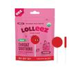 Lolleez by EEZ Co. Organic Throat Soothing Pops for Kids, Strawberry, 28 Count view 1