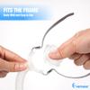 2 Packs Replacement Nasal Pillows for Airfit P10 Medium, FSA/HSA Eligible, Lighter Weight and Better Seal, Replacement CPAP Supplies with Softer Silicone view 4