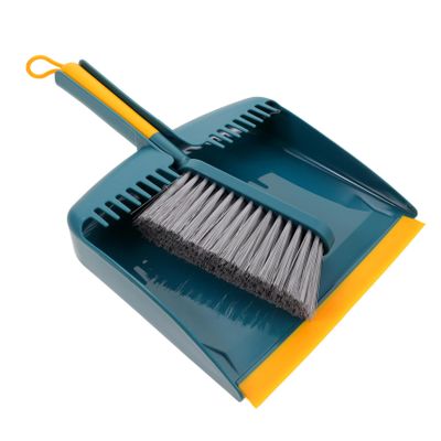 HOMOCONO Broom Kitchen Home Cleaning Brush Skid Handle Living Room Dustpan Mop for Floor Cleaning