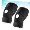 KOMBIUDA Adjustable Knee Sleeve Stabilizer Knee Stabilizer Alternative for Running Hiking Basketball Gym Patella Brace view 3
