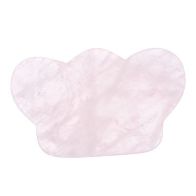 HAPINARY Natural Quartz Gua Sha Plate for Facial Massage Smooth Scraping Tool for Muscle Relief Tension Release Enthusiasts and Sessions
