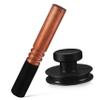 Levemolo Sound Bowl Cups with Leather Mallet Rubber Tool for Lifting Singing Bowls Accessories for Meditation and view 1