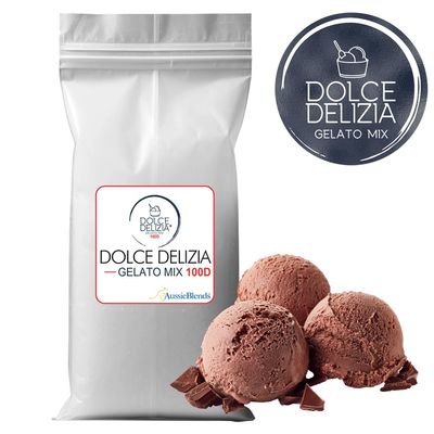 Dolce Delizia Gelato Mix 100 Dairy (Hot & Cold Process) (1.5 kg)
