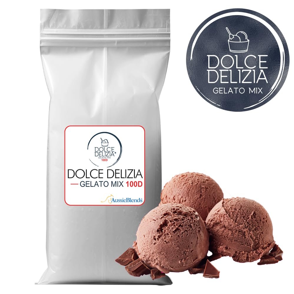 Dolce Delizia Gelato Mix 100 Dairy (Hot & Cold Process) (1.5 kg)