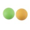 BCOATH 2pcs TPE Massage for Deep Muscle Relaxation Yoga Fitness Roller for Physical Therapy Rehabilitation and Self-Massage Yellow Green view 1