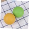 BCOATH 2pcs TPE Massage for Deep Muscle Relaxation Yoga Fitness Roller for Physical Therapy Rehabilitation and Self-Massage Yellow Green view 3