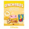 Lunchables Turkey/American & Ham/American Cracker Stackers Variety Pack, 4 pk view 4