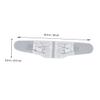 BUTIFULSIC Waist Support Belt for Back Pain Lumbar Support Brace Steel Plate Sacroiliac Belt Unisex Lumbar Brace Gray s view 2