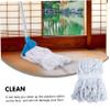 ORFOFE Removable Mop Head for Efficient Cleaning Super Absorbent Cotton Mop Replacement for Hardwood Tile and Laminate Floors Durable and Washable Accessory for Home Use view 4