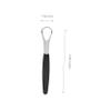 COOLHIYA 1 Set Stainless Steel Tongue Cleaners Oral Care Tongue Scraper for Bad Breath Household Includes Black Scrapers view 2
