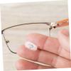 KOMBIUDA 1set Nose Pads for Eyeglasses Non- Comfortable Support for Glasses Frames Eyeglass Repair Accessories for Sunglasses and Frames Easy to Install view 2