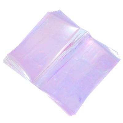 FRCOLOR 10pcs Iridescent Flower Wrapping Paper Colorful Cellophane for Gift and Floral Bouquets Eco-friendly Decoration for Holidays and Craft Projects