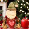 1PC Christmas Gift Bags Zipper Design, Christmas Treat Bags 3D Santa Claus Christmas Gift Bags, Reusable Christmas Bags for Presents, Candy, Fruit view 3